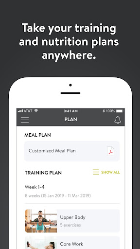 Alloy Personal Training Screen 3