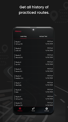 Test Routes Pro Screen 2
