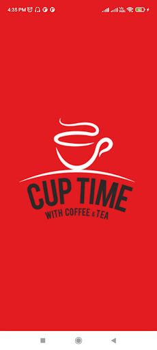 Android application Cup Time screenshort