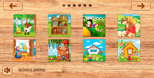 子供と物語のためのパズルゲーム - Puzzles
