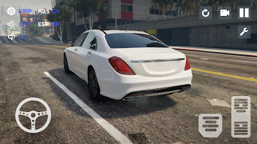 Mers S-Class Car Drift Driving Screen 2
