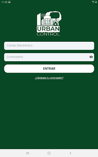 Android application UrbanControlApp Vigilancia screenshort