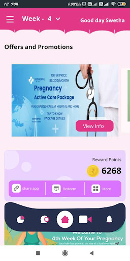 Android application Nakshatra - Achieve Parenthood screenshort