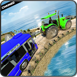 Real Pull Chained Tractor :Tow Tricky Transporter icon
