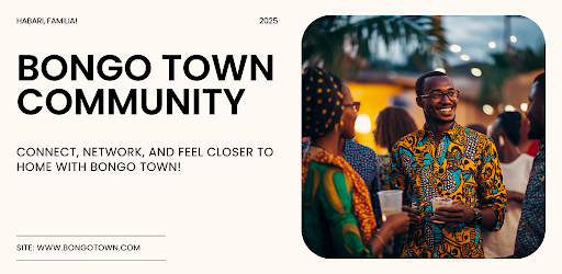 BongoTown: TZ Diaspora App