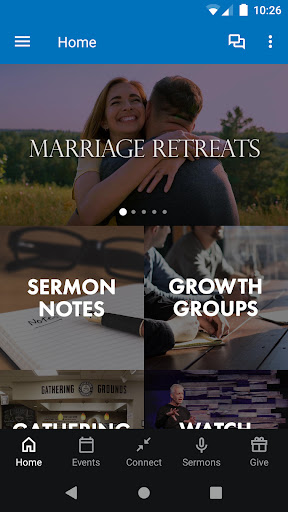 Android application Foothills Bible Church screenshort