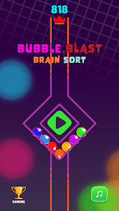 Bubble Blast - Brain Sort