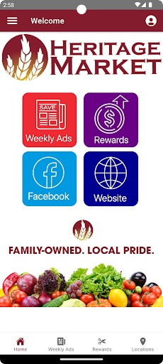 Android application Heritage Market Colorado screenshort