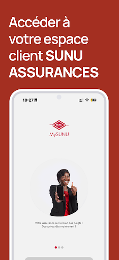 Android application MySUNU Assurances screenshort