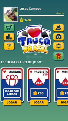 Truco Brasil - Truco online - Screenshot 1