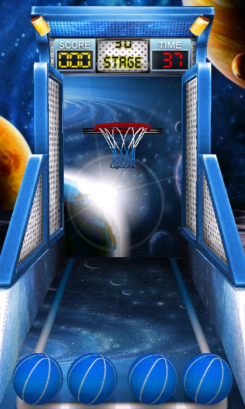 Android application Basketball Mania screenshort