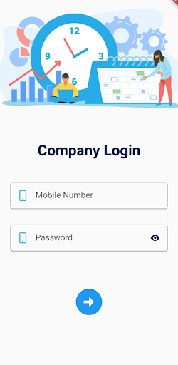 Android application Track Time Office screenshort