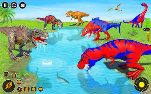Wild Dinosaur 3D Hunting games Game for Android - Download
