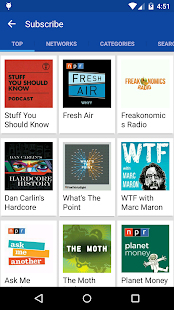 DoggCatcher Podcast Player Screenshot