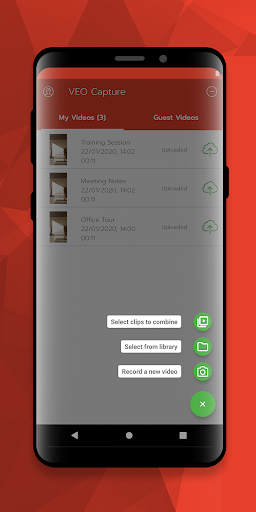 VEO Capture Screen 3