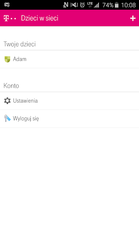 Android application Dzieci w Sieci screenshort