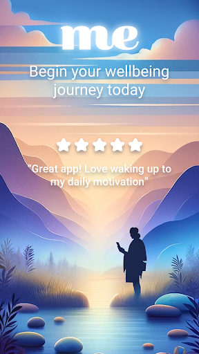 Android application Me: Motivation & Wellbeing screenshort