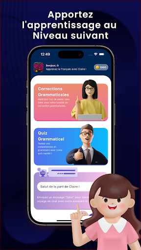 Aperçu de l'application