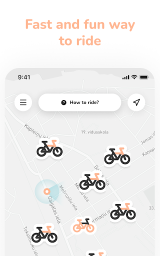 Android application Pastel Pedals screenshort