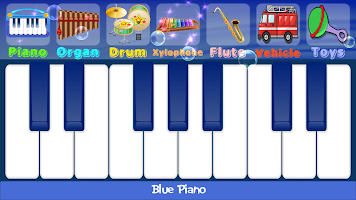 screenshot of Blue Piano