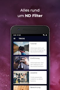 ND Filter Expert Screenshot