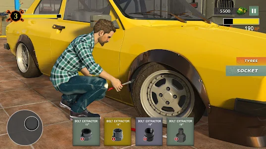 Car Mechanic Sim: Tyre Shop 3D