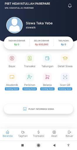 SPA Hidayatullah Parepare Screen 2
