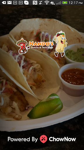 Android application Nando's Burrito and Taco Shop screenshort
