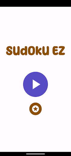 Android application Sudoku EZ screenshort
