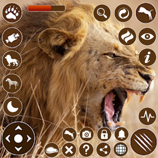 Lion Games 3D Animal Simulator 4.6 Icon
