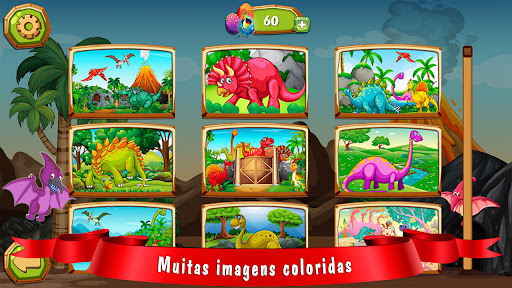 Dino life 🦕: jogos de dinossauros gratuitos para crianças menores de 6  anos: sons, quebra-cabeça e memorando::Appstore for Android
