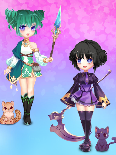 Anime Doll Dress up Girls Game