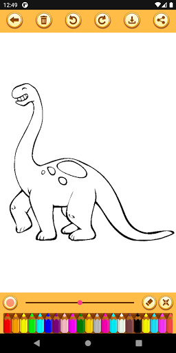 Download Updated Dinosaur Coloring Book Android App Download 2021