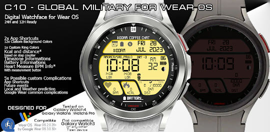 C10 - Global Military Wear OS