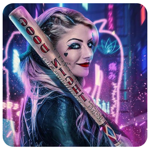 Alexa Bliss Wallpaper FHD logo