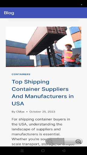 Shipping Containers Guide