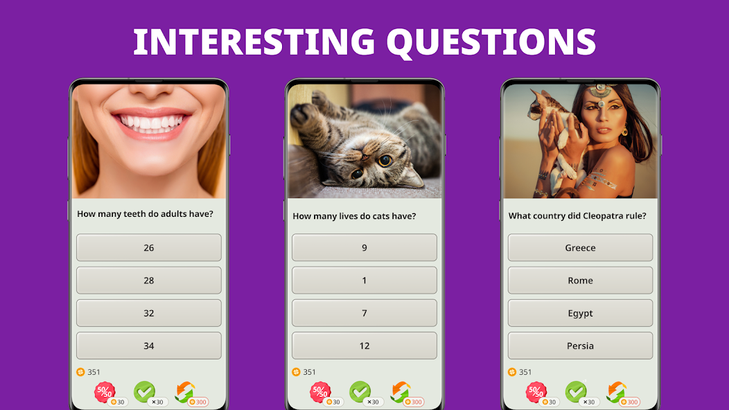QuizzLand. Quiz & Trivia game 3.1.118 APK + Мод (Unlimited money) за Android