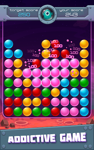 Android application Galactic Bubble Breaker screenshort