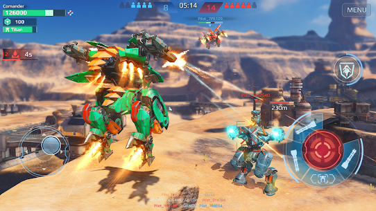 War Robots v9.9.9 MOD APK (Unlimited Missiles) 3