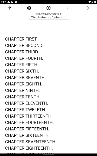 Book, The Antiquary, Volume 1 Screen 3