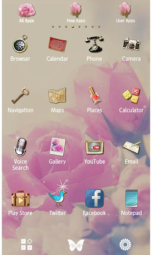 Flower Wallpaper Regal Roses Screen 2
