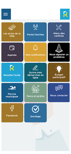 Android application Ville de Ronchin screenshort
