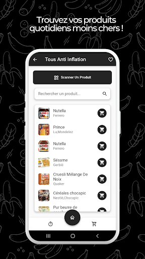 Android application Tous Anti Inflation screenshort
