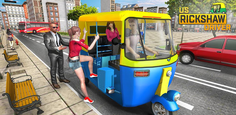 Modern Rickshaw Driving Games