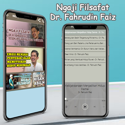 Android application Ngaji Filsafat - Fahrudin Faiz screenshort