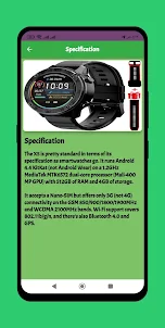 X5 Smart Watch Guide