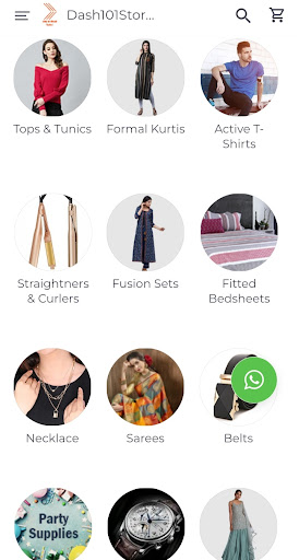 DashOnlineStore Screen 2