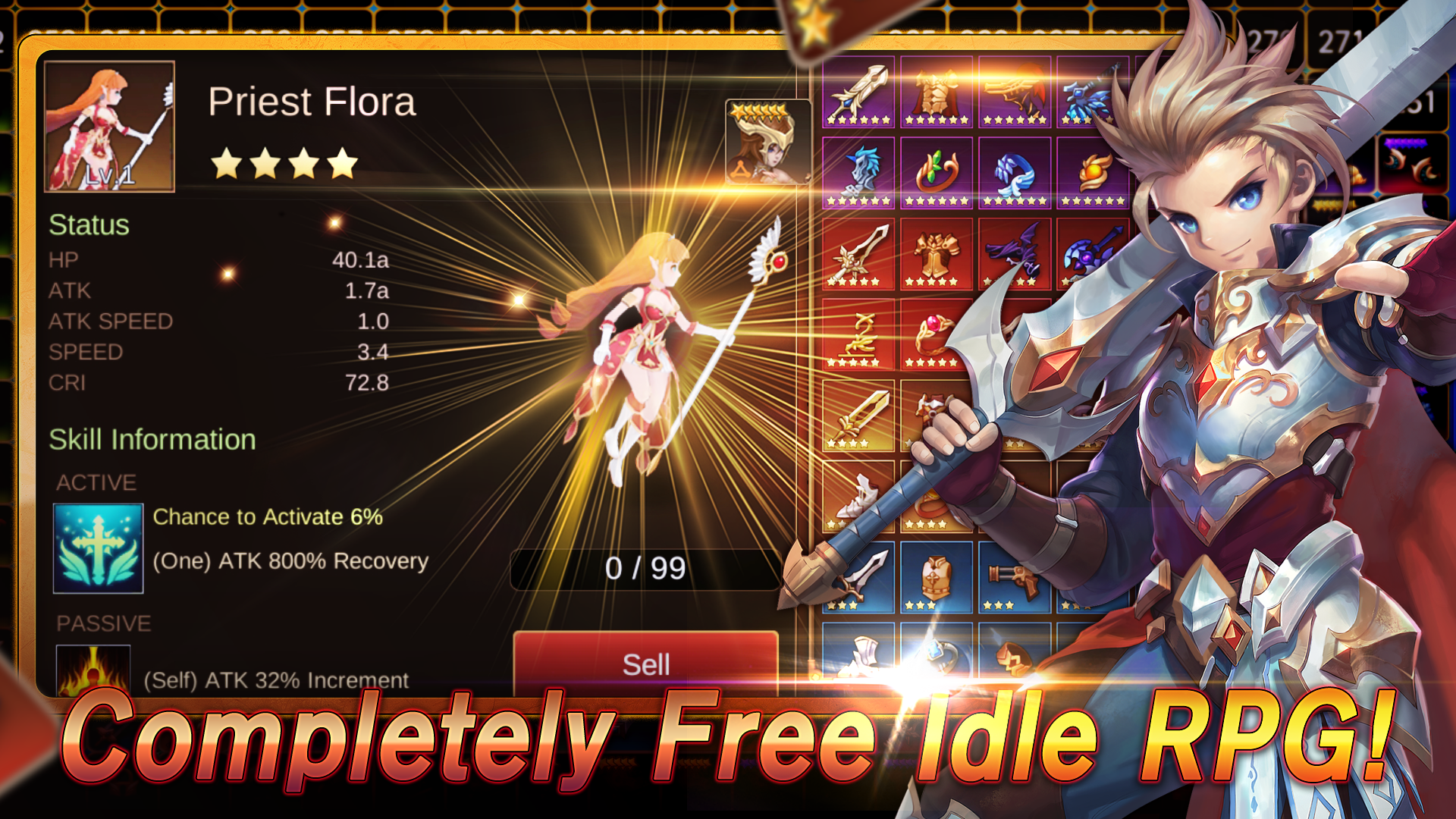 Features of game Rebirth Master - Idle RPG Mod Apk