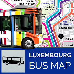 「Luxembourg Bus Map Lite」圖示圖片