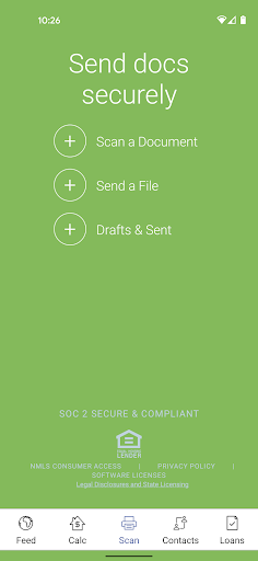 Screenshot of Cabrales Mortgage